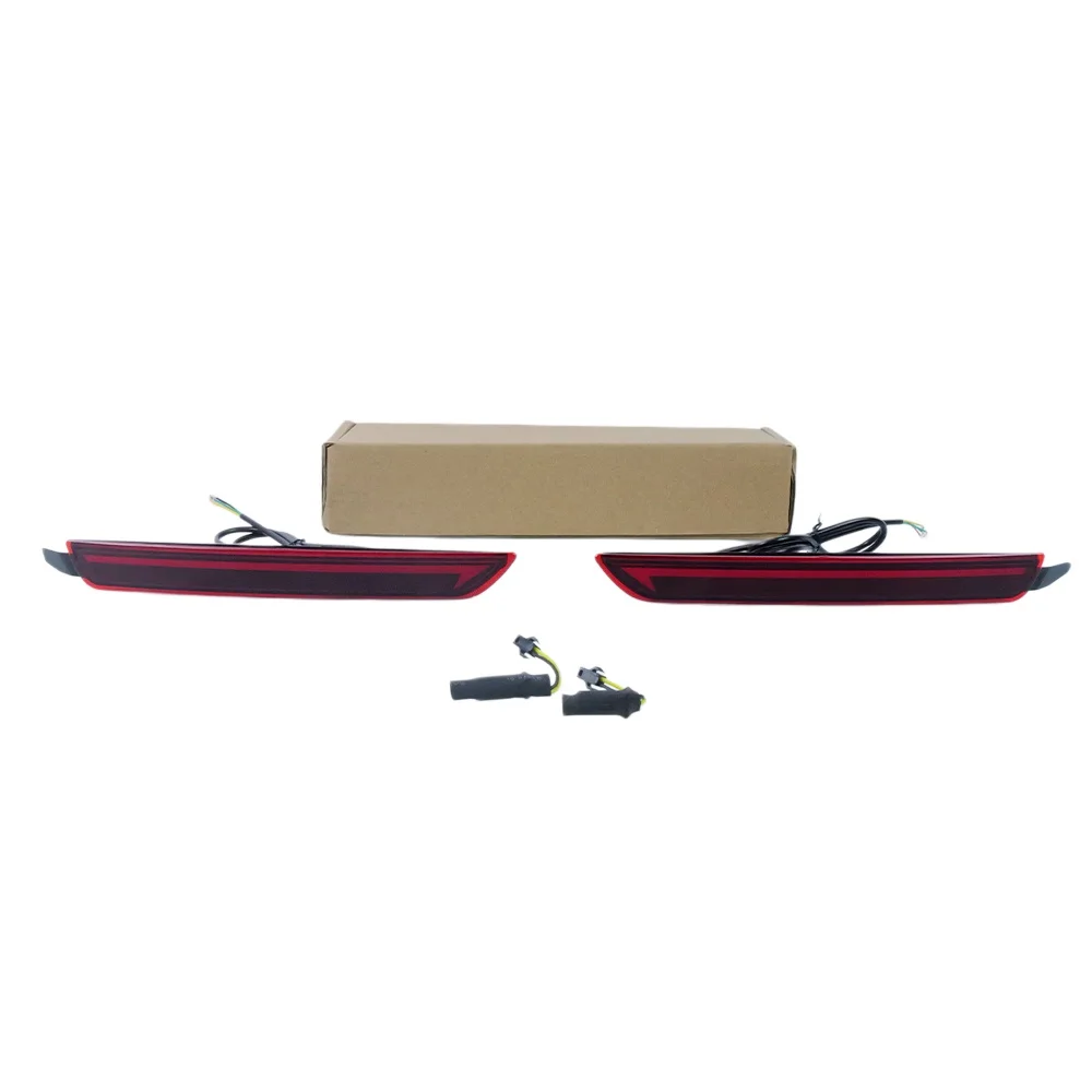 Rear Bumper Light For Mazda Cx-30 Cx-50 2021 2022 2023 And Up Fang Style Three Functions Rear Warning Lamp