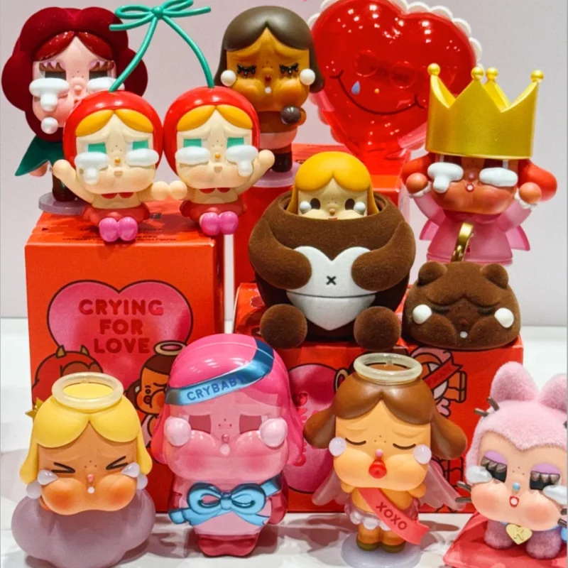 

2025 Authentic New In Stock Crying Baby Crybaby Love God'S Tears Series Blind Box Collection Handmade Trendy Ornament Toy Gift