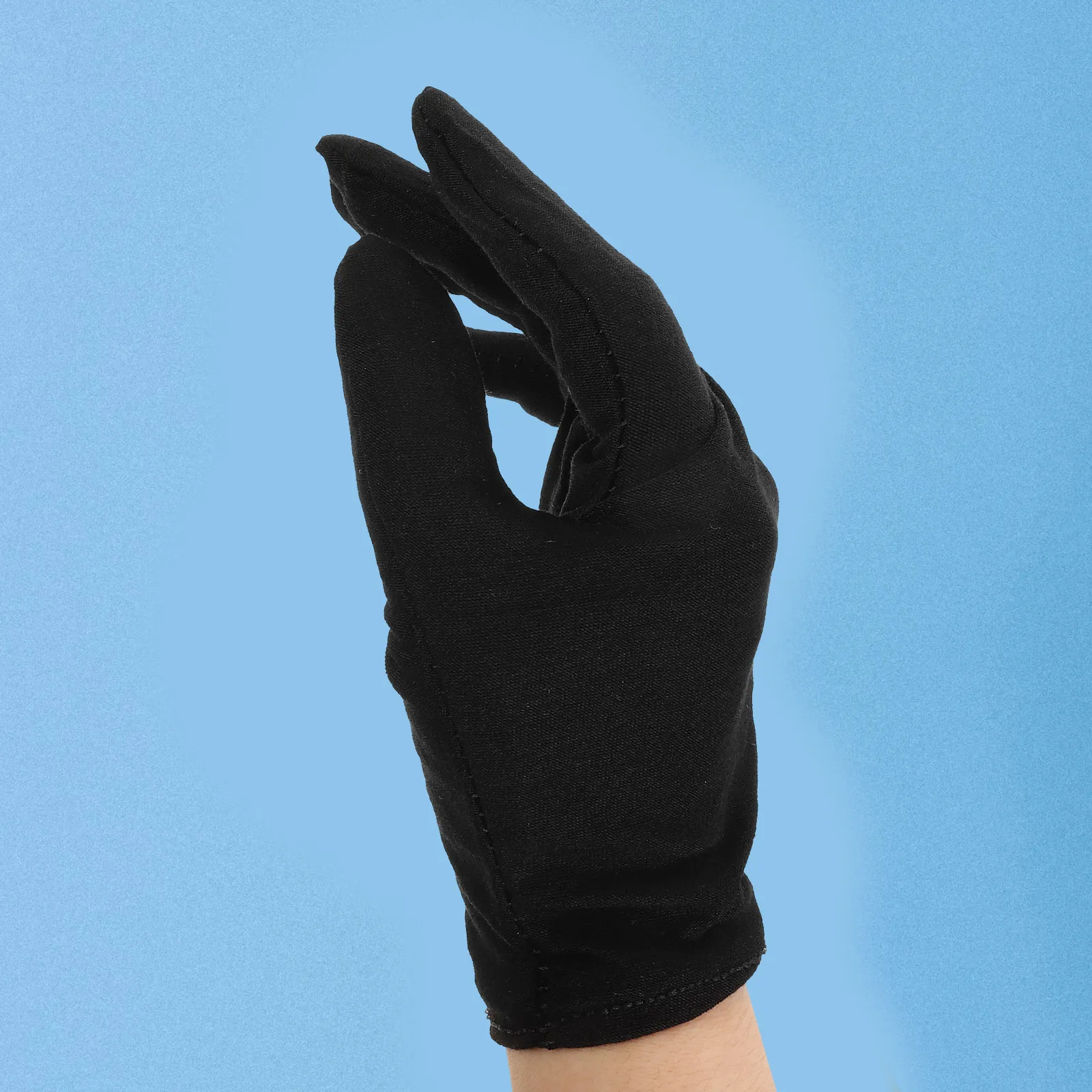 

12Pairs Cotton Protective Gloves Moisturizing Comfortable Work Gloves for Industrial Labor Gardening Construction Safety