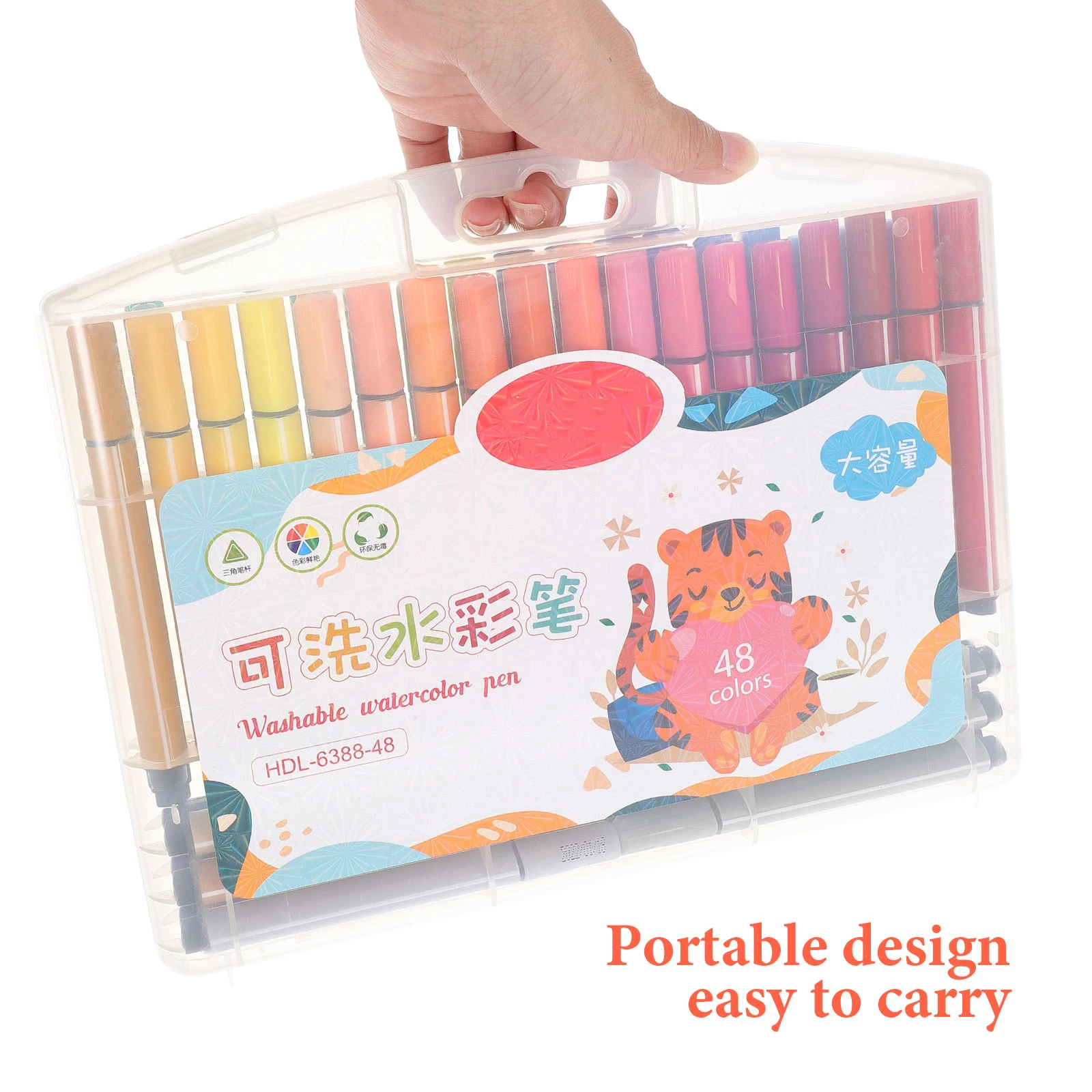 

Thin Markers for Adult Coloring Art Accessories School Professional PP Convenient
