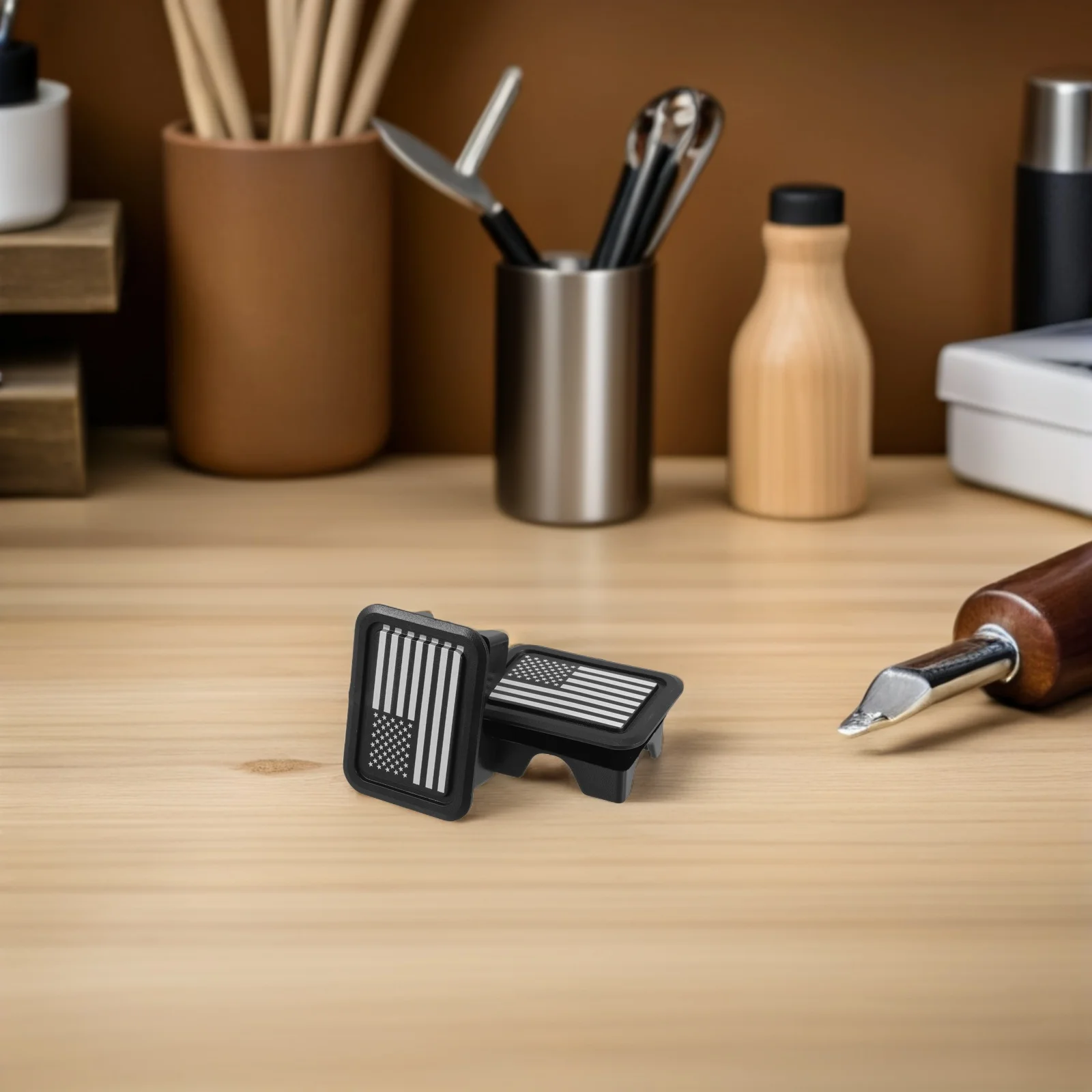 

4Pcs Durable ABS Car Trunk Plug for RAM 1500 2500 2019-2021 Bed Rail Stake Pocket Covers DIY Install ABS Car Trunk Plug