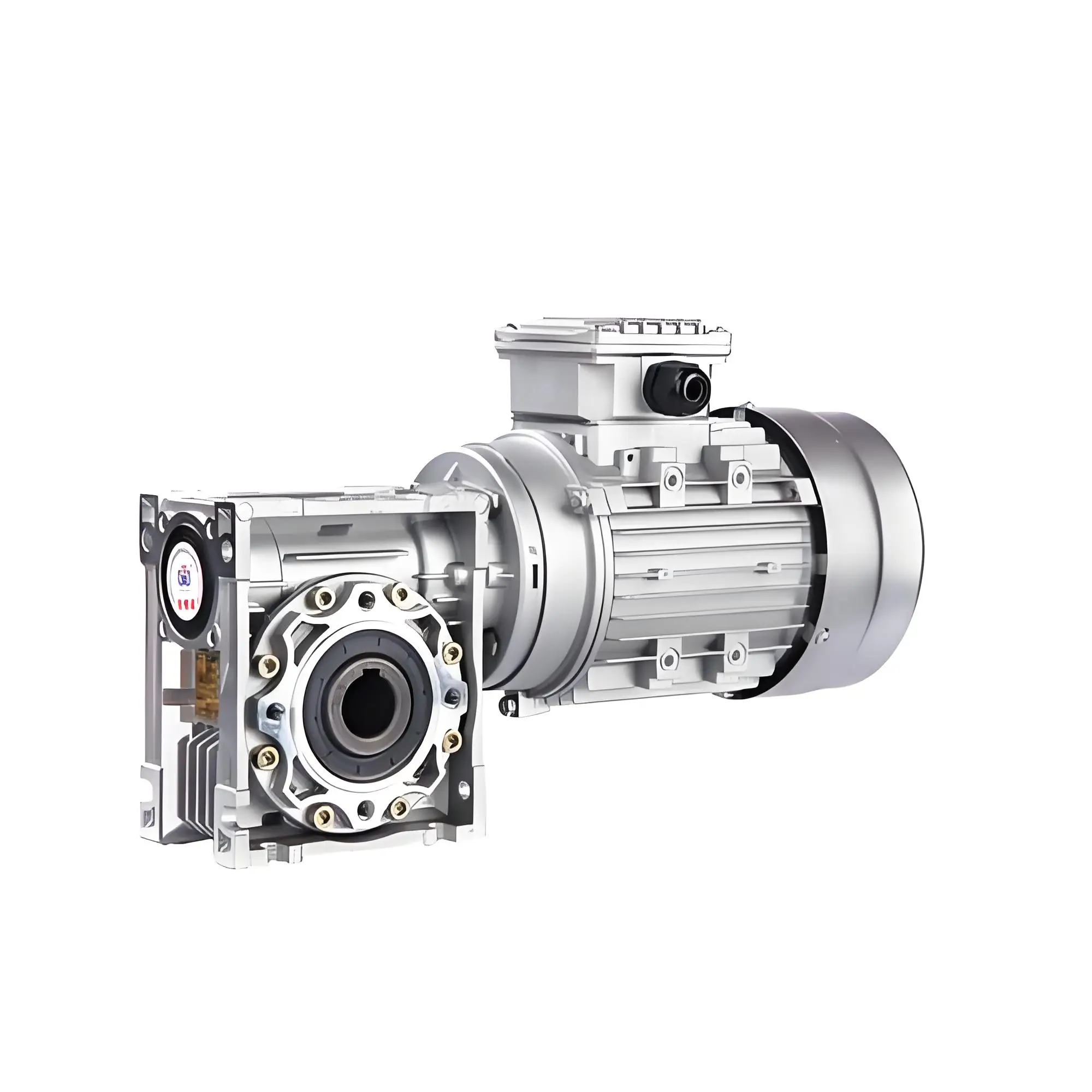 

220V AC Reduction Motor with Aluminum Alloy Shell Worm Gear Gearbox for Construction Farm Industry and Machinery Industries