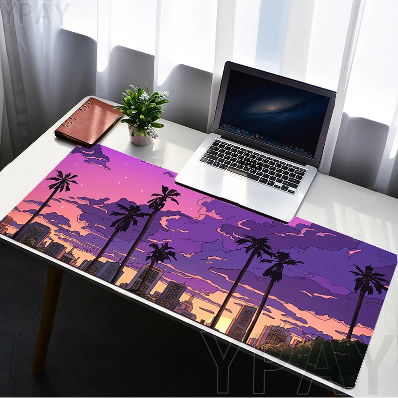 

Sunset Clouds Mouse Pad Gamer Mousepads Big Gaming Mousepad XXL Mouse Mat 90x40 Large Keyboard Mat Desk Pad For Computer Laptop