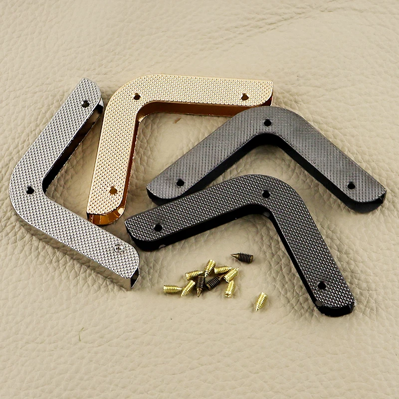 

5/10Pcs Meetee 25/35/40/45/54mm Handbag Edge Protection Buckles Luggage Corner Decor Metal Clasps DIY Bags Hardware Accessories