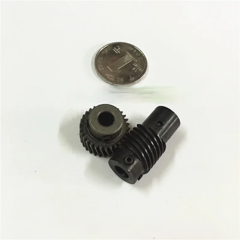 Disassembly of Metal Worm Gear Reducer 90 Degree Right Angle Transmission Gear Box Small Gear 1 to 5