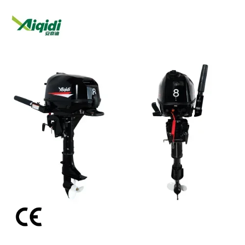 Populaire Aiqidi Tiller Control Buitenboordmotor 1 Cilinder 4-takt 8pk Bootmotor Voor Zeil