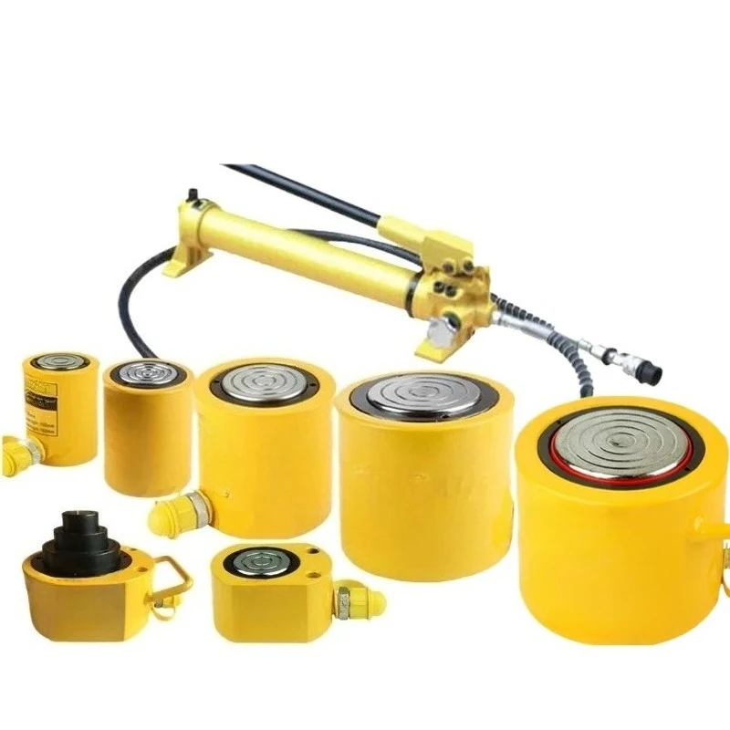 Separate hydraulic jack lifter Split hydraulic top vertical ultra-thin horizontal 5T100T tons