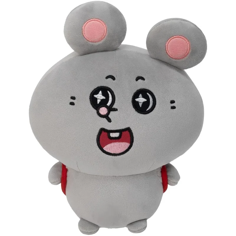 Squishy Meiji e Rat Duo - Bichos de pelúcia hugáveis com patas cheias de feijão, companheiro para alívio do estresse