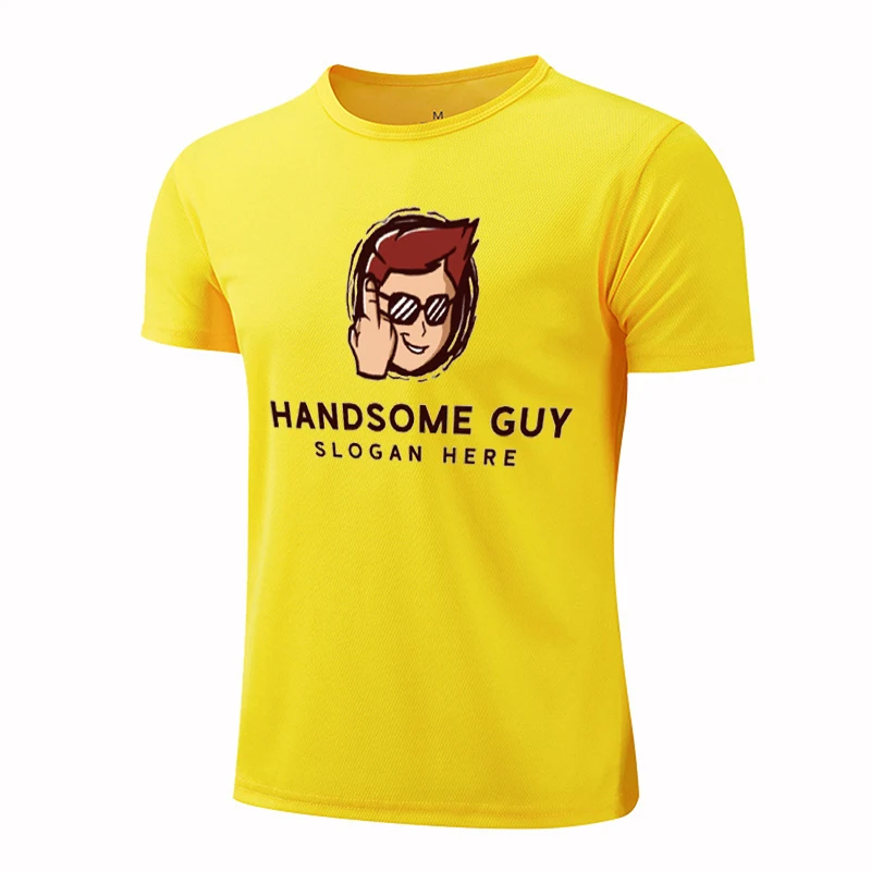 

Outdoor Street y2k Fashion Short Sleeve Handsome Guy Graphic Funny Original Man T-Shirts Crew Neck Short Sleeve Men'S Clothing