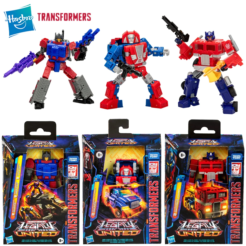 

[В наличии] Hasbro Transformers Legacy United Quake, Gears и Optimus Prime (Вселенная G1), 14 см, фигурка класса люкс, модель игрушки