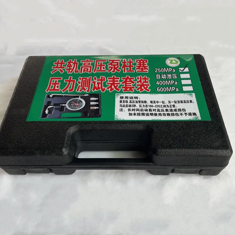 2500bar Diesel Common Rail Pump Plunger Tester | High Pressure Plunger Pressure Tool Set for Diesel Pump Piston Repair Kit
