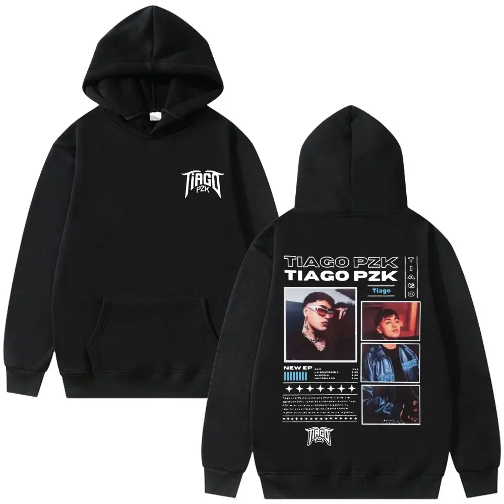 Rapper Tiago Pzk Gottia Graphic Hoodie Men Women Fashion Hip Hop Oversized Hooded Sweatshirt Men's Casual Long Sleeve Pullover