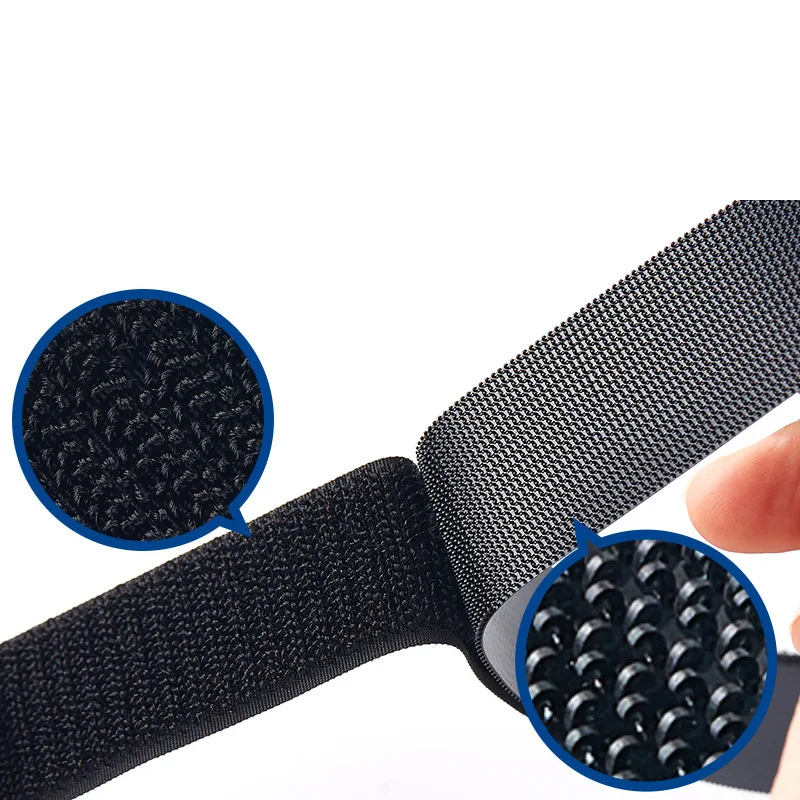 50 pcs,Nylon Double-Sided Tape – Hook-and-Loop, Enhanced Adhesion, Durable, for Sofa Pads, Car Anti-Slip Stickers