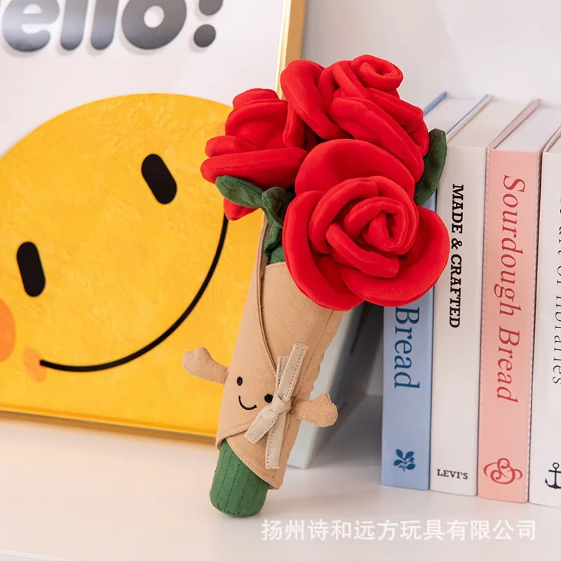 Bouquet de poupée en peluche mignon, jouet doux, Animal en peluche populaire, cadeau d'anniversaire d'amitié pour filles, petite amie Bestie