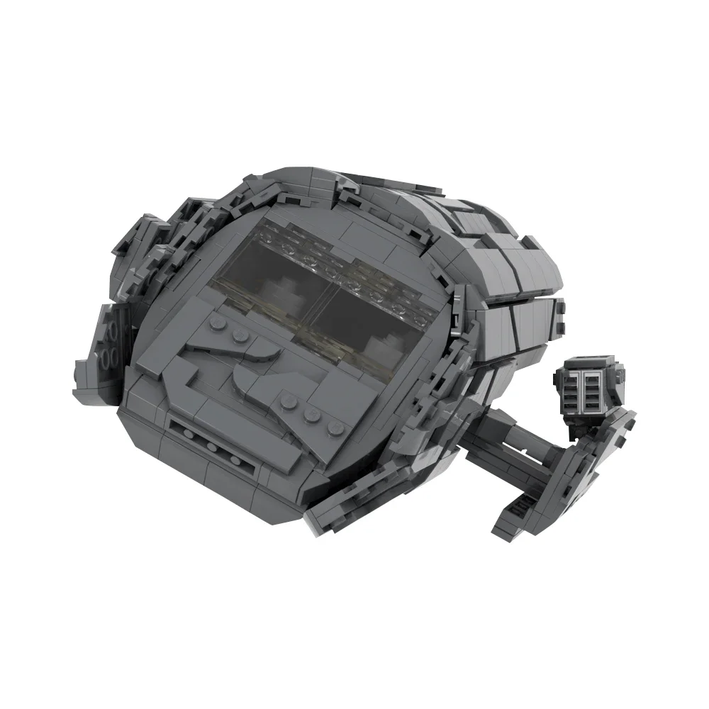 

MOC Movie Scene Puddle Jumper Gate Ship Model Atlantis Spaceship Brick CLassic Space Building Block Mars Exploration Rocket Toys