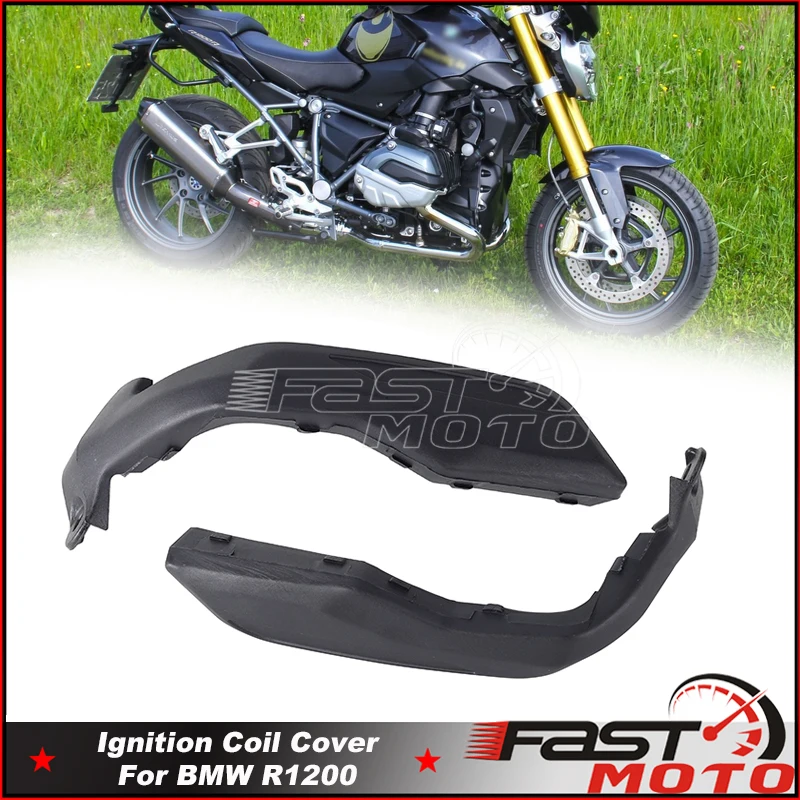 

Motorcycle Engine Hood Spark Plug Cover Anti-Fall Side Cover FOR BMW R1200 GS RS RT R 1200 K50 K51 K52 K53 Ignition Coil Cover