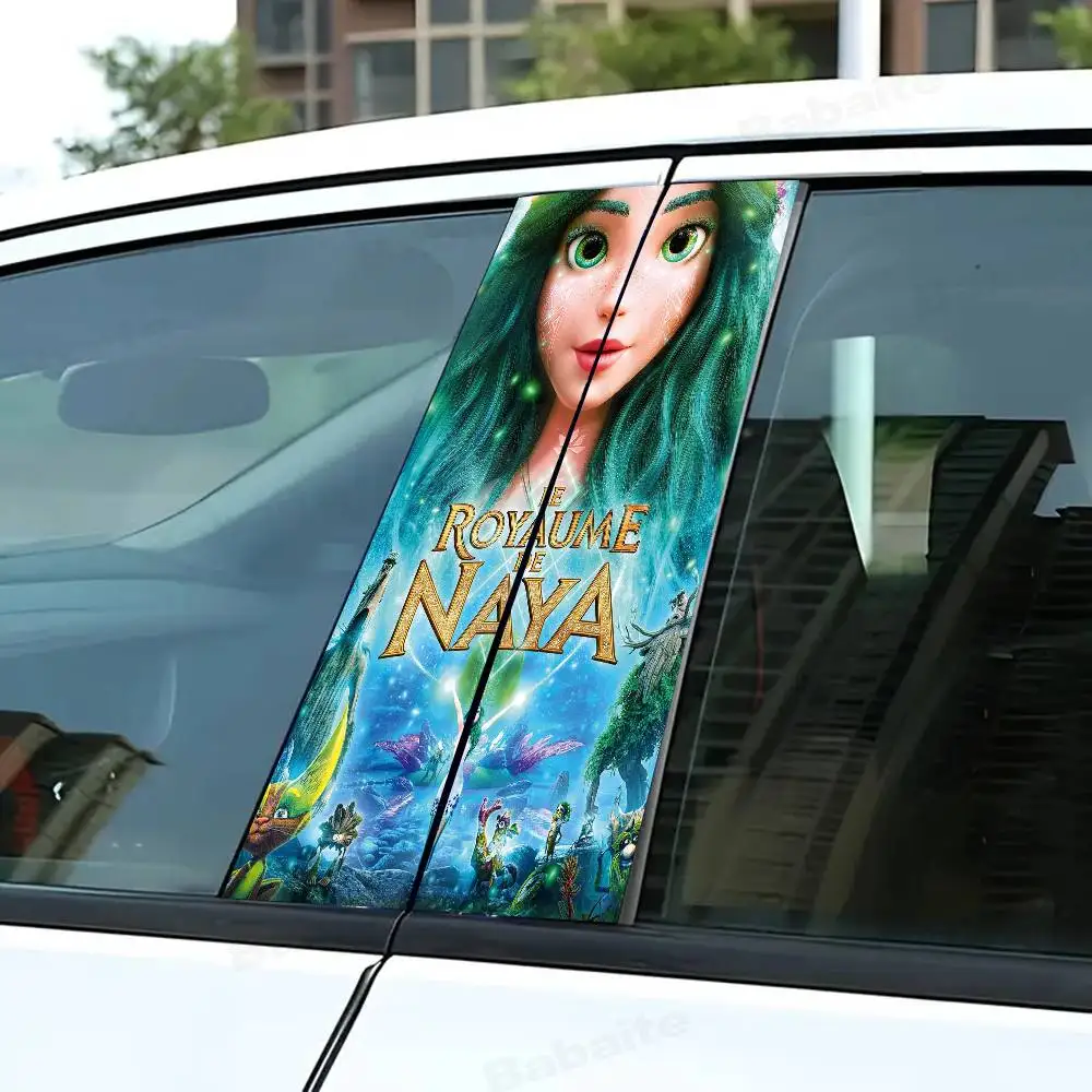 

Мультфильм аниме фильм Маска Лисова Риnya 2 шт. Автомобильная наклейка на заднюю стойку автомобиля водостойкая наклейка на дверную стойку автомобиля наклейка самоклеящаяся бумага