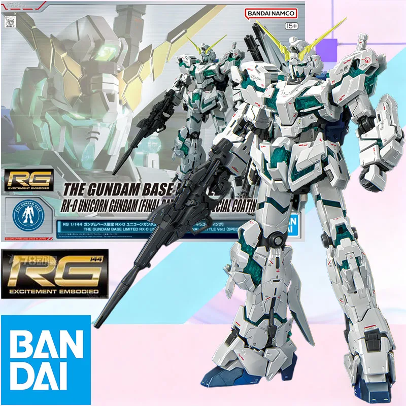 

В наличии BANDAI Original RG THE GUNDAM BASE LIMITED RX-0 UNICORN GUNDAM Фигурка Модель Игрушка в подарок для детей Упаковка из пенопласта