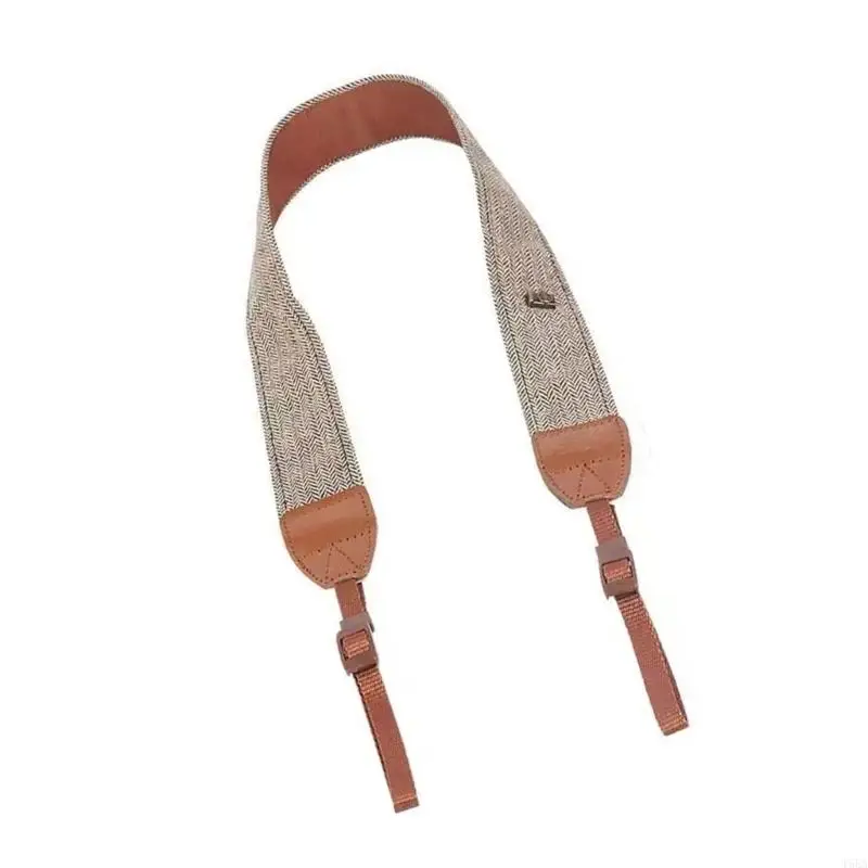 สายรัดกล้อง T5EA สำหรับช่างภาพที่ปรับได้ DSLR Camera Neck Shoulder Shoulder