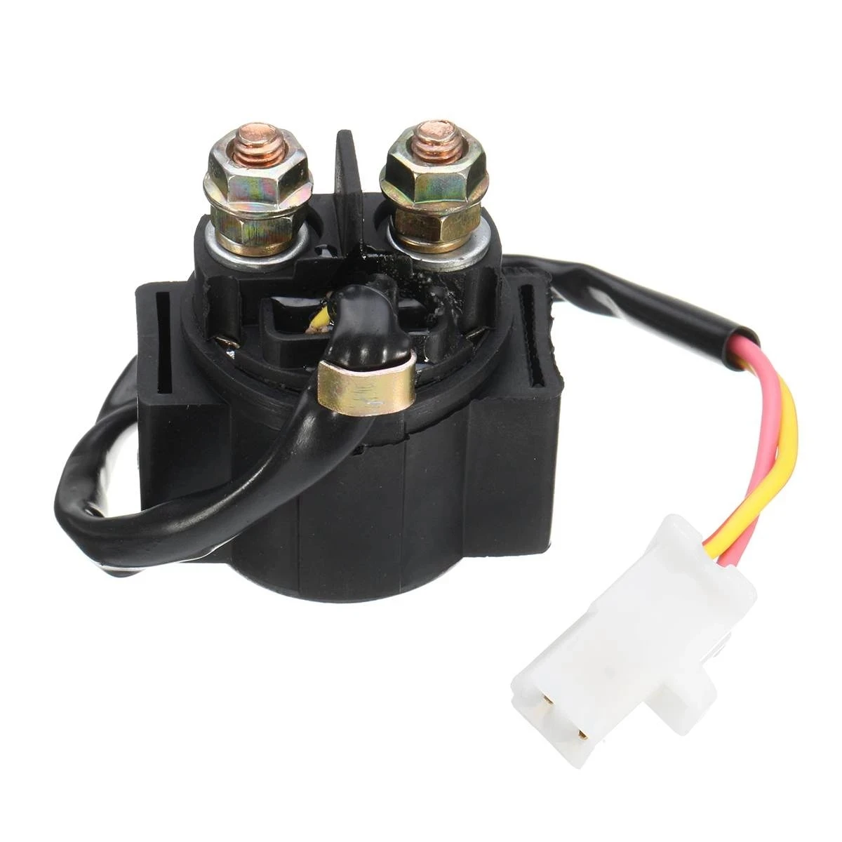 Black Motorcycle Electrical Starter Solenoid Relay Switches For Aprilia Rsv 1000 Tuono Mille Ap8112927 150 Amp
