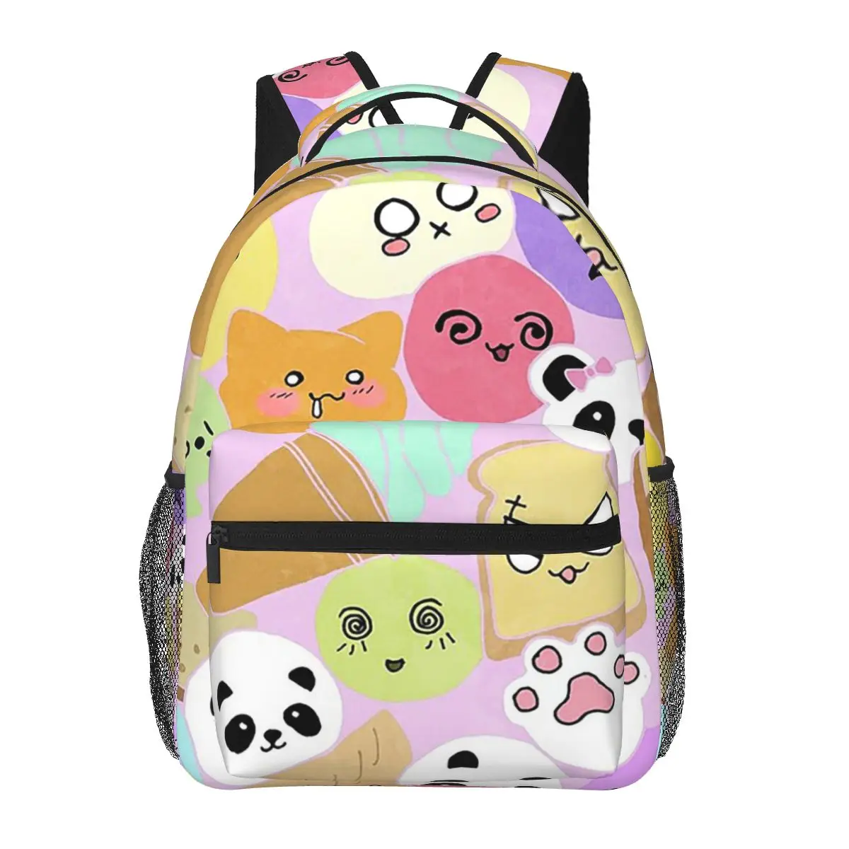 Squishies Mochilas Desenhos Animados para Crianças, Mochilas Escolares, Mochila de Viagem, Bolsa de Ombro, Grande Capacidade, Bookbag para Meninos e Meninas