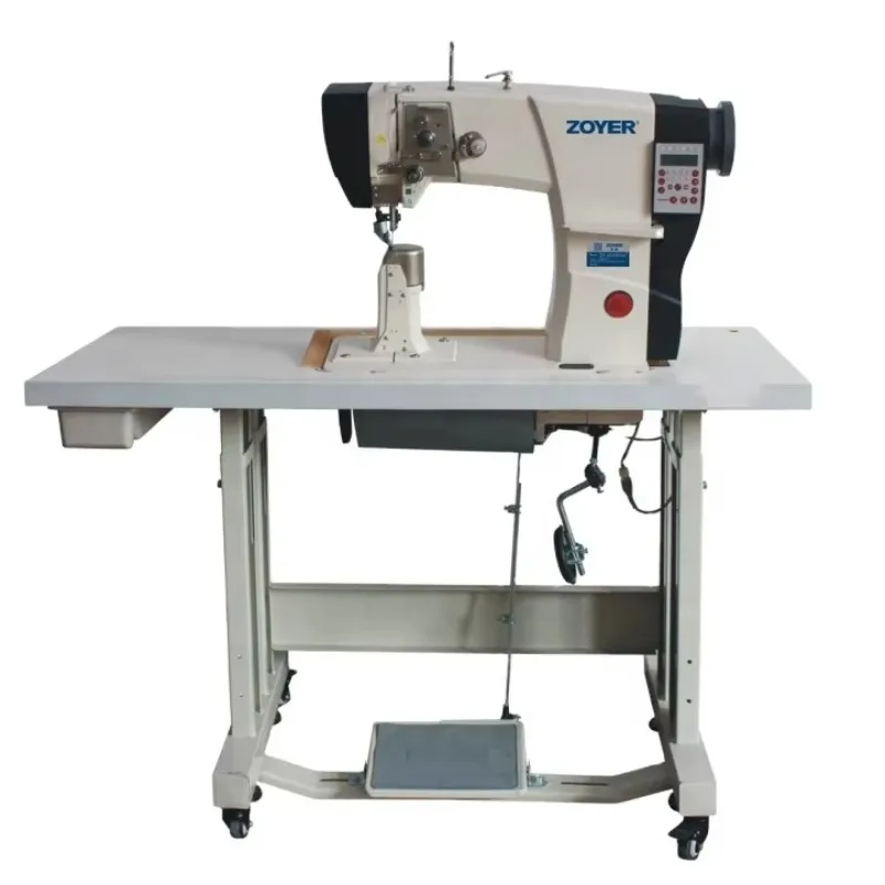 ZY591DA Zoyer Small Hook Big Hook Single Needle Post Bed Sewing Machine With Auto Trimmer Function