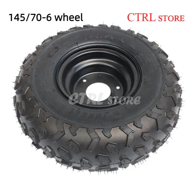 

145/70-6 wheels, suitable for electric scooters, beach bikes, ATV go karts, lawn mowers
