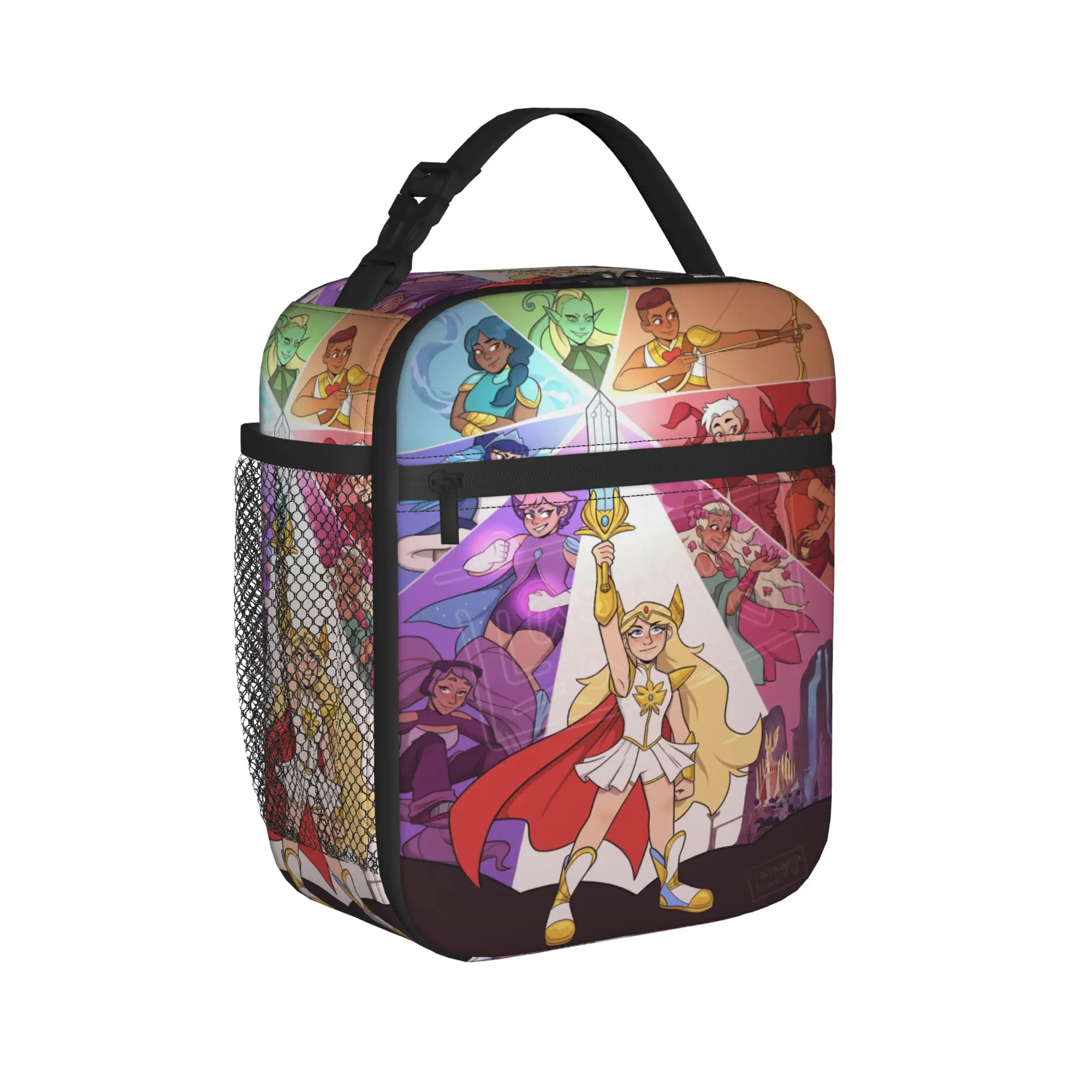 She-Ra and the Princesses of Power Merch Insulated Lunch Tote Bag For Picnic  Food Storage Bag Thermal Cooler Lunch Box