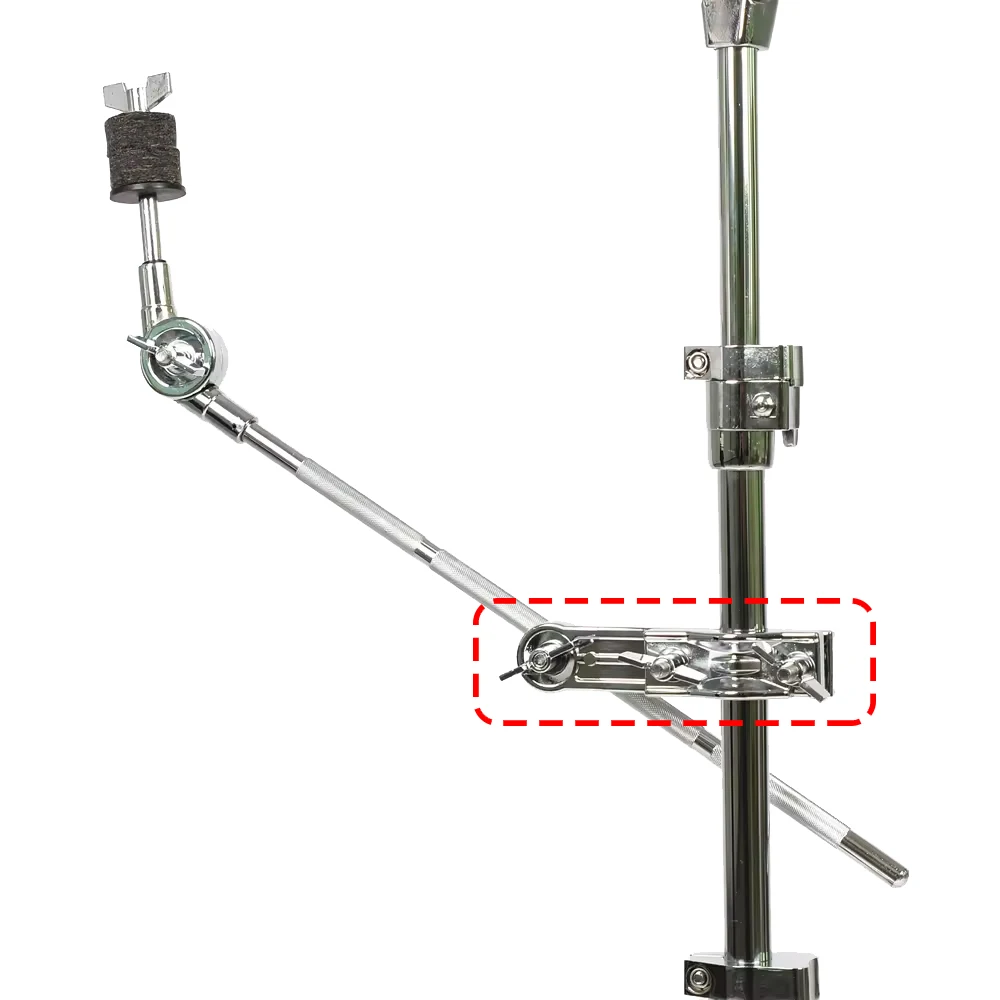 Metall Trommel Becken Ständer Halterung Klemme, 360 Grad Rotation Becken Verlängerung Klemme Boom Arm Halterung Für Becken Ständer – Detail 2