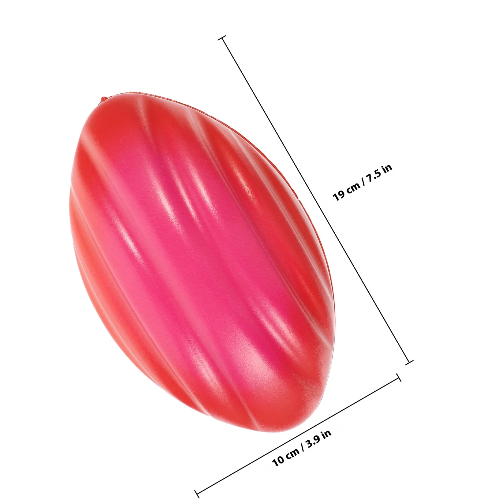 어린이 축구 소프트 미니 럭비 공 훈련용 야외 스포츠 폼 탄성 게임 휴대용 스트레스 해소 점핑 놀이 장난감