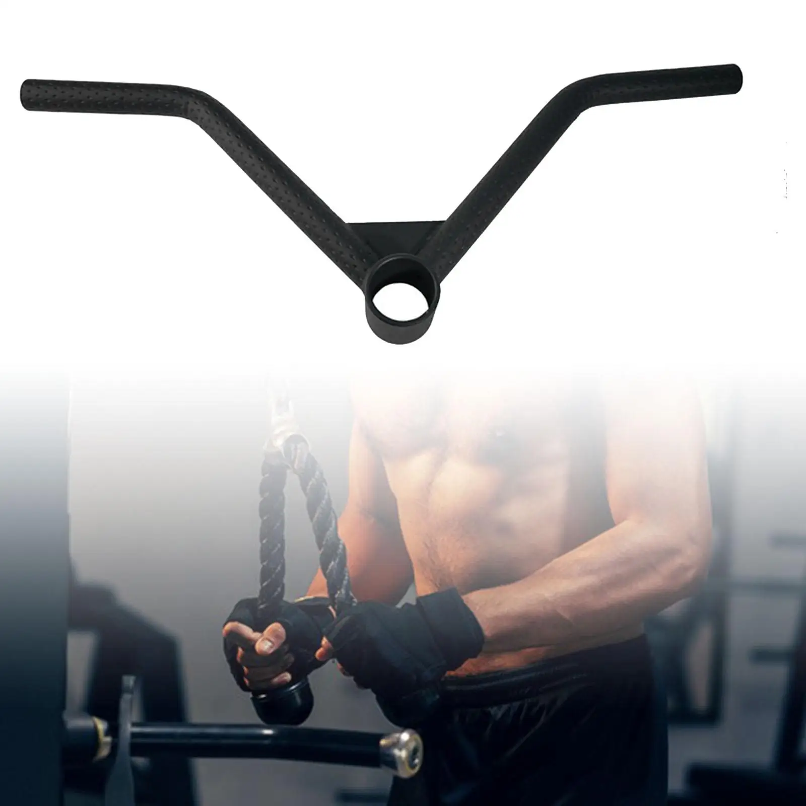 T Bar Row Landmine Attachment Barbell Post Insert for Pull Ups Squats Biceps