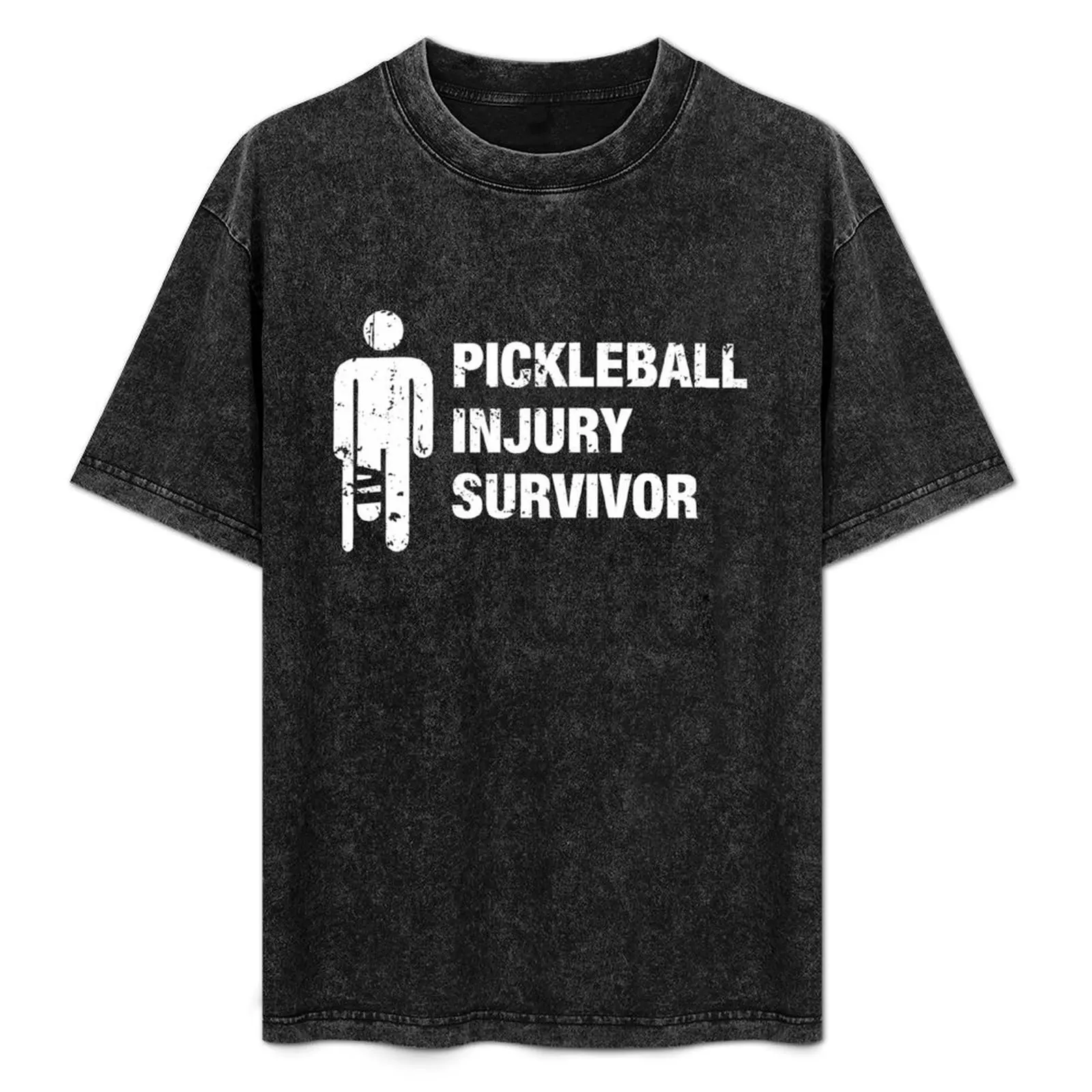 

Pickleball Injury Survivor T-Shirt Street Style Casual Tee Shirt