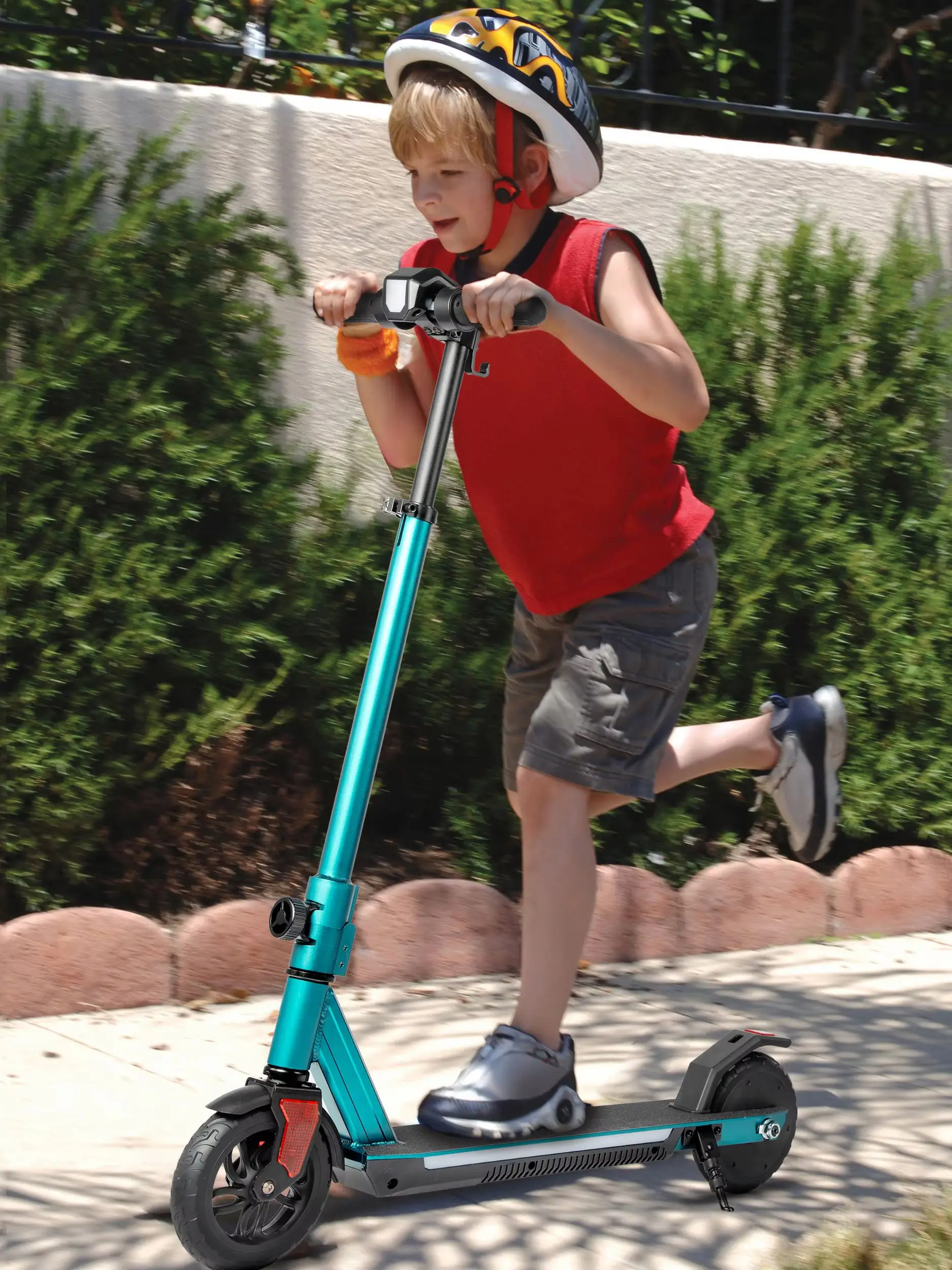 Vankel Elektroroller für Kinder ab 10 Jahren, 150W Motor, 126Wh, 6,5 Zoll Faltbarer E-Scooter, 3-fach Höhenverstellbarer Kinderroller