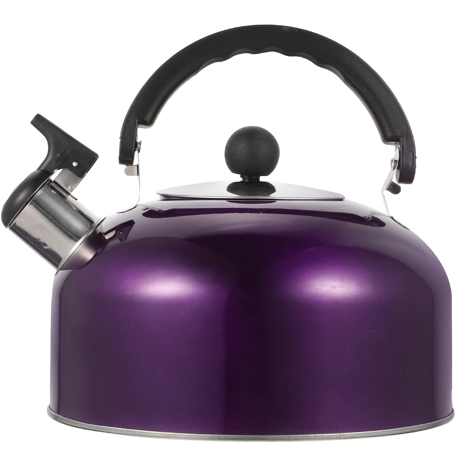 

Stainless Steel Whistling Kettle for Home Spherical Pot Household Sounding Heating Teapot