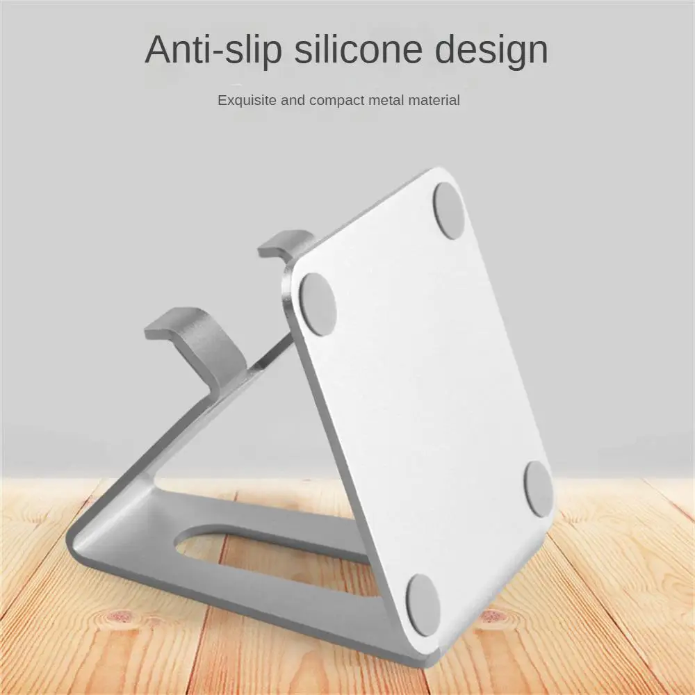 Supporto da tavolo universale per telefono cellulare supporto da tavolo in lega di alluminio per Tablet per 11 SE 7 8 per supporto per cellulare iPad