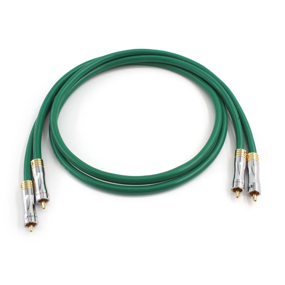 MCINTOSH 2328 99.998% Pure Copper HiFi Audio cable RCA interconnect cable Audiophile RCA TO RCA Audio Cable