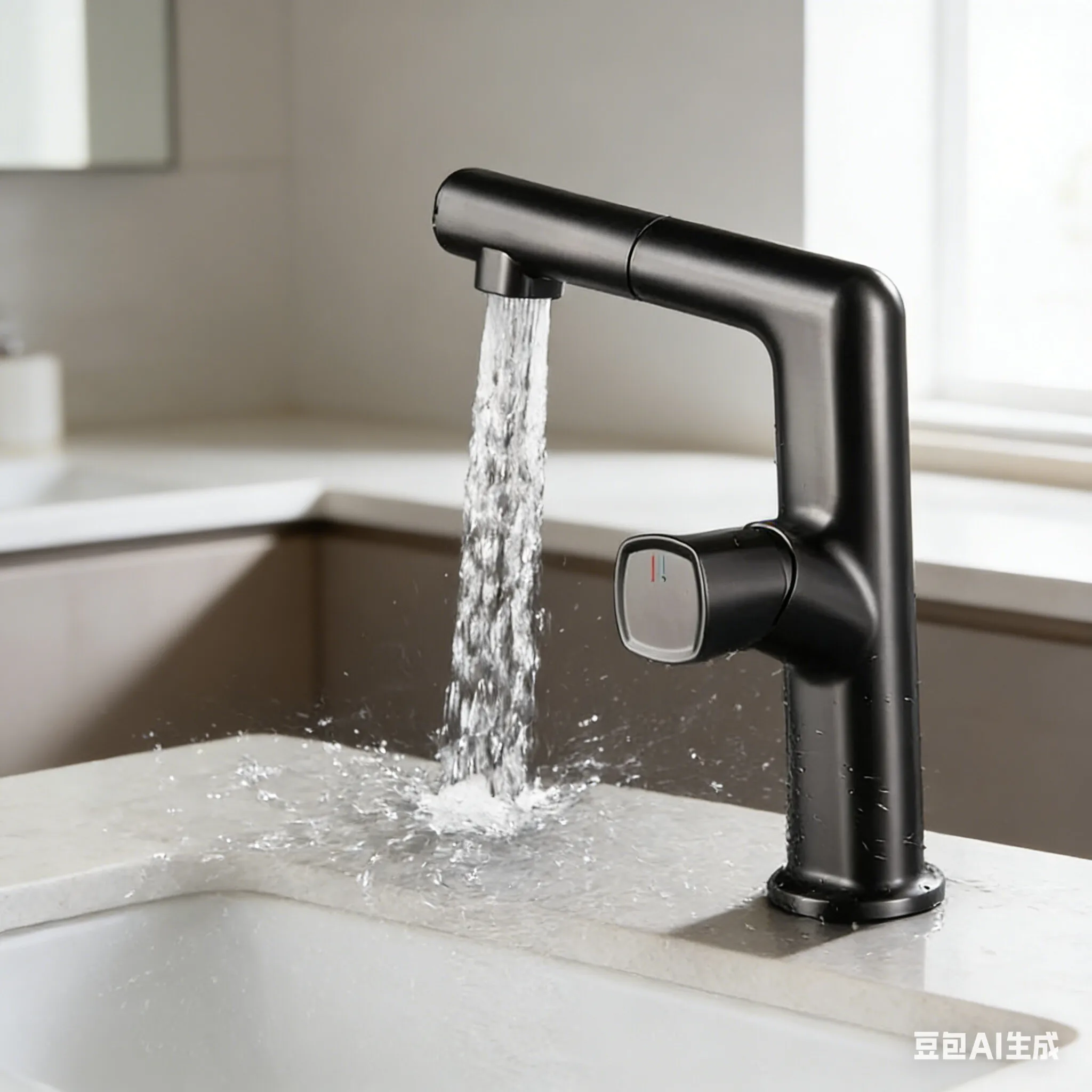 

Cream White Space Aluminum 3-in-1 Tub Faucet Shower Mixer – Hot & Cold, High Pressure, Easy Install, Leak-Proof Durable