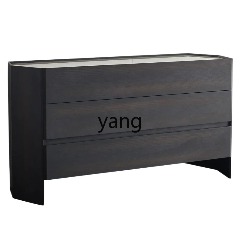

lmm modern simple dining side cabinet Italian minimalist porch cabinet chest cabinet light luxury bedroom