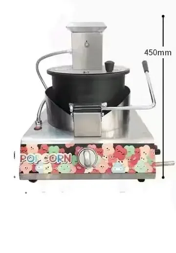 Industrial Sweet Popcorn Maker Snack Equipment, Electric Powered Industrial Cooking Pot Machine