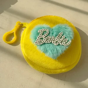 باربي الحب أفخم عملة محفظة ، حقيبة تخزين صغيرة حلوة وجميلة ، حقيبة ظهر فتاة تلميذ ، اكسسوارات سلسلة مفاتيح حزام ، هدية صديق أفضل 10 مبيعات لحقائب الظهر باربي - رقم 6