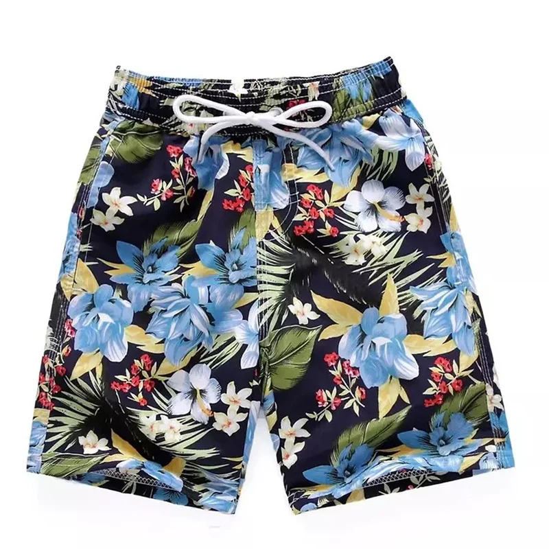 3D Printed Cartoon Short Pants For Men Comic Graffiti Print Board Shorts Summer Beach Casual Elastic Waist Sports Swim Trunks