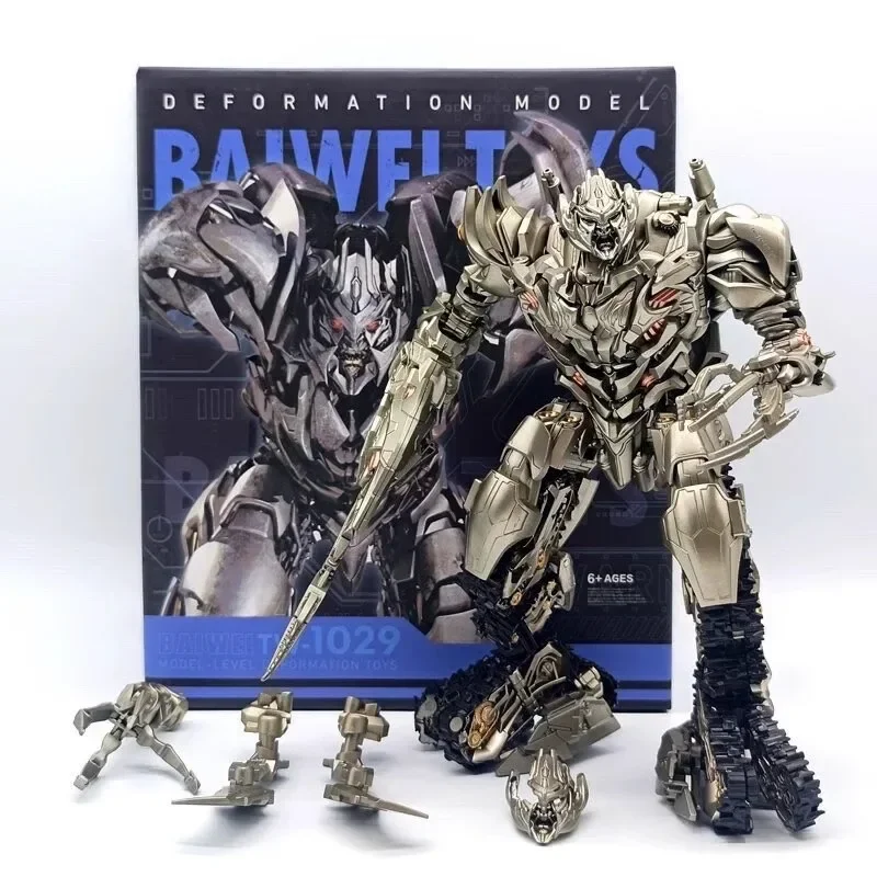 BAIWEI Transformation TW1029 TW-1029 Movie Giant Tank Металлическое покрытие Серия KO SS13 Фигурка Коллекция роботов Оригинальная коробка