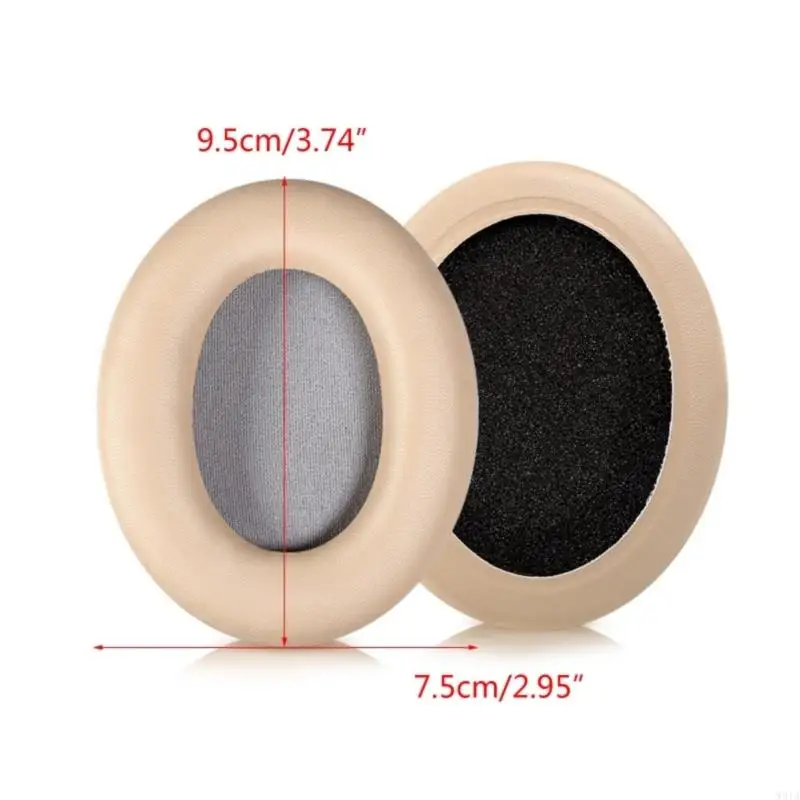 W91A Proteína Couather Earpads para WH950NB LS880NB CUSCONOMENTO SOFT