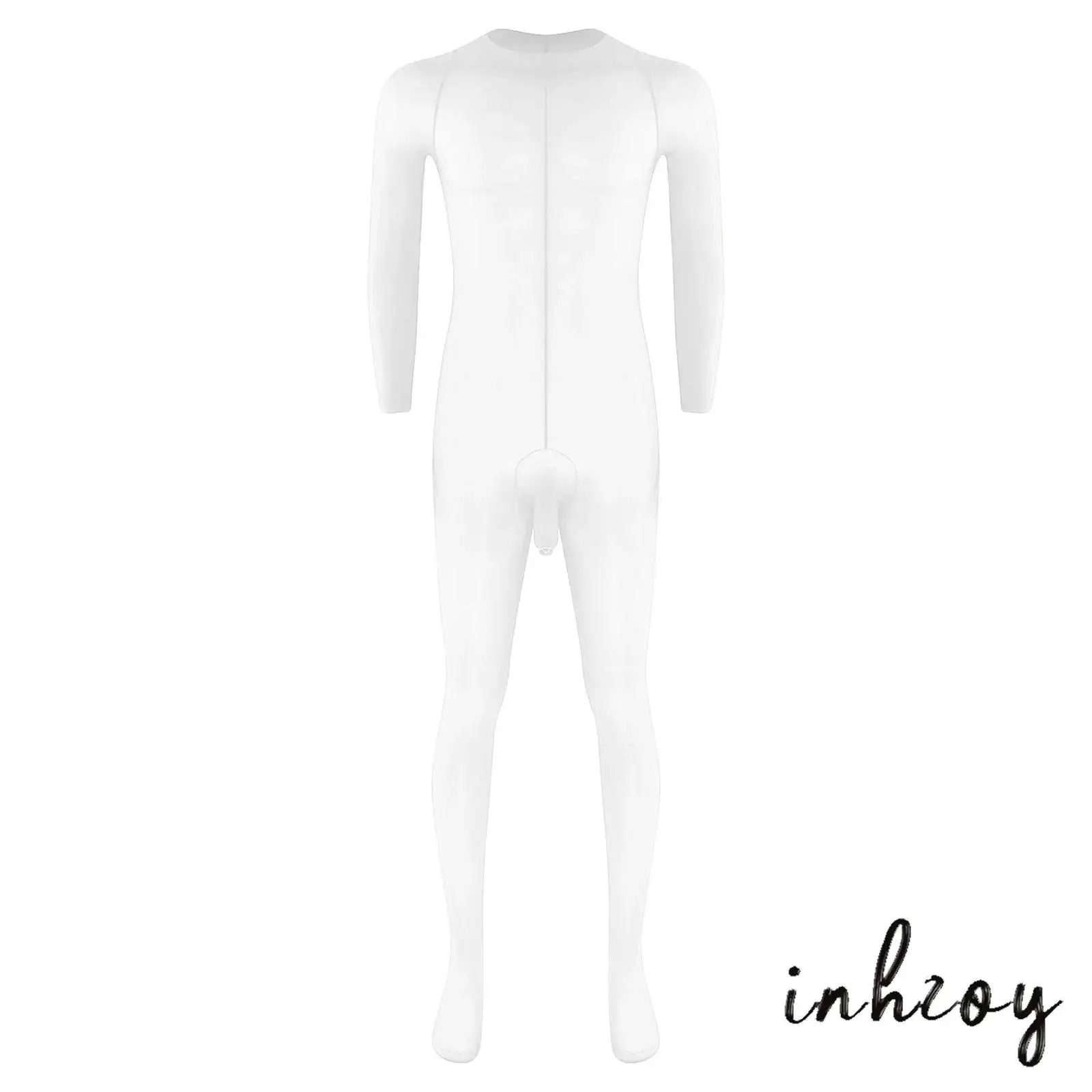 

Мужские высокоэластичные блестящие глянцевые чулки для тела с открытой оболочкой, соблазнительный комбинезон на ногах, сексуальная экзотическая ночная рубашка для вечернего медового месяца