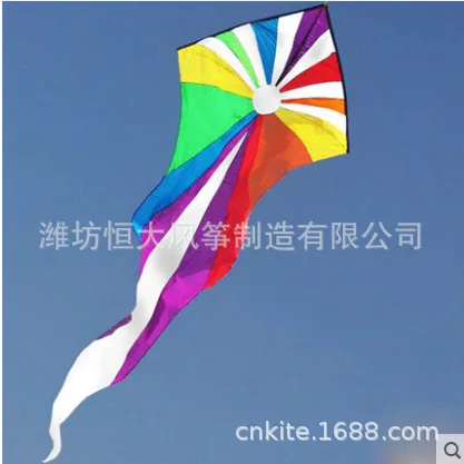 New 6m Colorful Ghost Kite Big Long Tail Weifang Kite Colorful and Good Flying Friend Gift