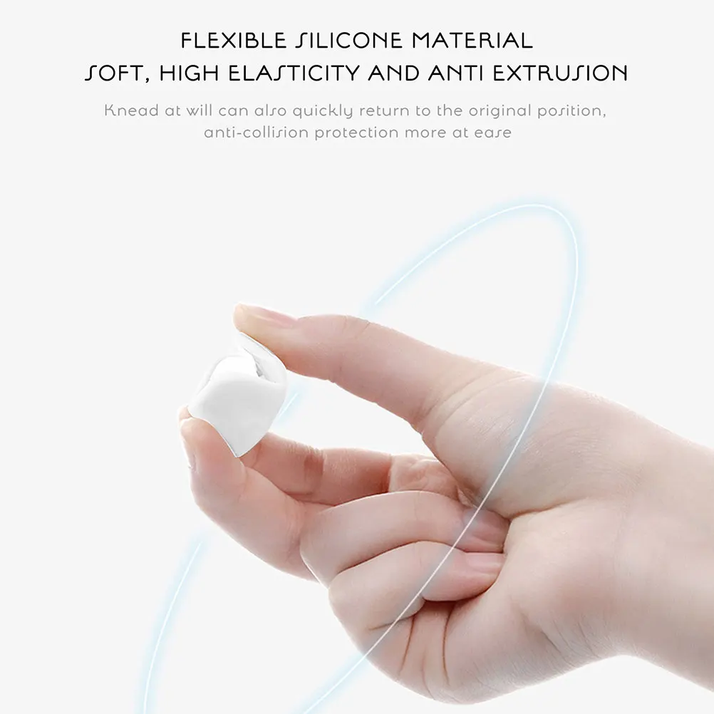 

4pcs Silicone Corner Protectors for Furniture Table Baby Proofing Bumper Safe Home Desk Bookshelf Kids