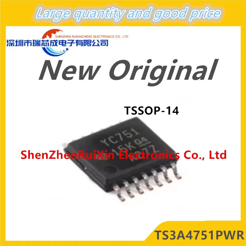 

(2-5 шт.) 100% новый TS3A4751PWR TS3A4751 YC751 TSSOP-14