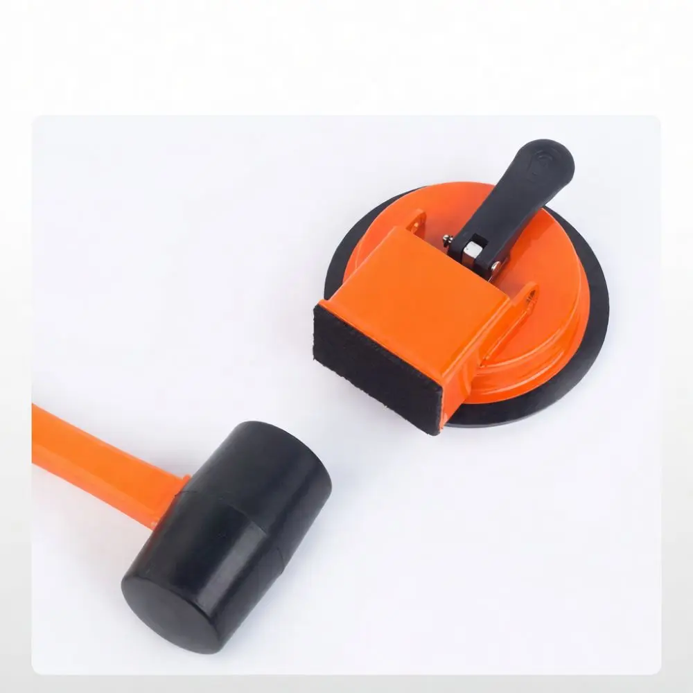 Floor Installation Suction Cup Gap Closer Hammer Wood Plank And Ceramic Tile Alignment Tool Manual Construction Aid
