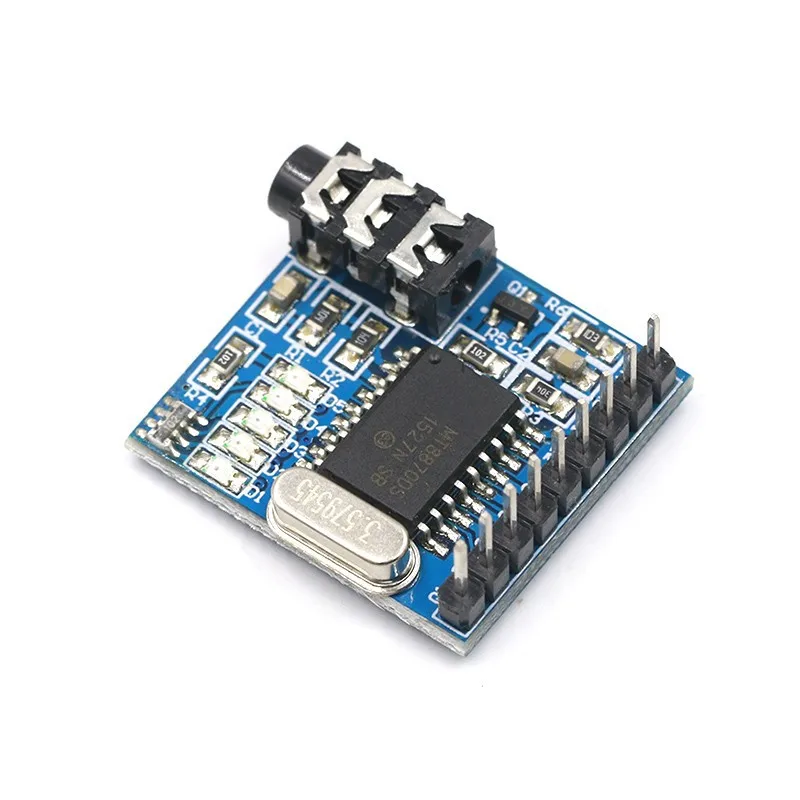 MT8870 DTMF Modulo scheda di decodifica vocale Modulo di elaborazione decodifica audio con controllo del quadrante