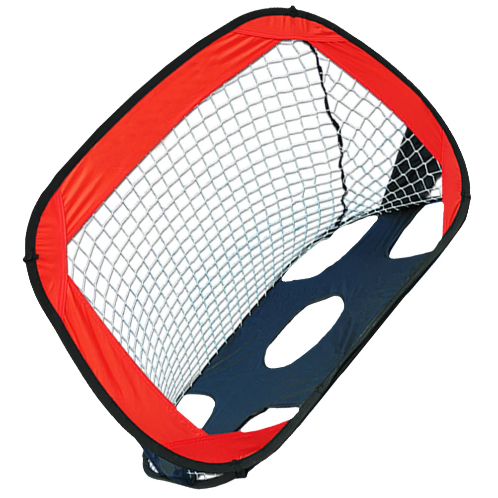 Folding Football Net Frame Door Kids Soccer Goal Gate Portable Oxford Cloth Child